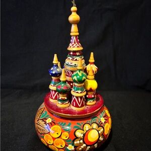 Wood Russian Music St. Basil's Cathedral
